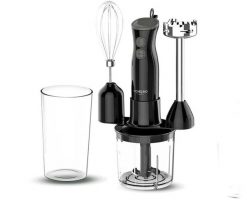 Blender Eta 6-częściowy blender czarny Michelino 74222. Czarne blendery ETA. Za 170.08 zł.