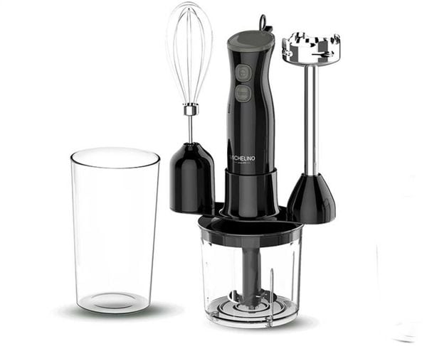 Blender Eta 6-częściowy blender czarny Michelino 74222. Czarne blendery ETA. Za 170.08 zł.