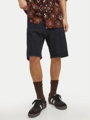 Jack & Jones Szorty jeansowe Tony 12249068 Czarny Loose Fit. Czarne szorty męskie Jack & Jones, bez wzorów, z bawełny. Za 119.99 zł.