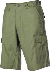 MFH Spodnie US Bermuda BDU Rip Stop oliwkowe XL. Zielone spodnie sportowe męskie MFH, m, bez wzorów. Za 206.00 zł.