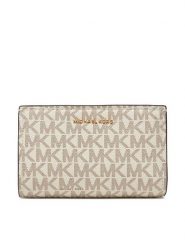MICHAEL Michael Kors Portfel Bryant 32S5GYTZ2B Beżowy. Brązowe portfele damskie MICHAEL Michael Kors, ze skóry. Za 549.99 zł.