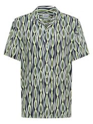 Mustang Koszula Layton 1016473 Zielony Relaxed Fit. Zielone koszule męskie Mustang, m, bez wzorów, z wiskozy, bez kołnierzyka, bez ramiączek. Za 159.99 zł.