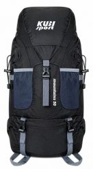 Plecak turystyczny Mountains 50 L. Czarne plecaki męskie KUBISPORT, bez wzorów, z materiału. Za 167.00 zł.