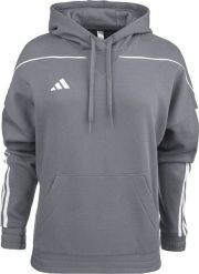Adidas Bluza damska adidas Tiro 23 League Sweat Hoodie szara HZ3013 L. Szare bluzy damskie Adidas, l, bez wzorów, bez ramiączek, bez kaptura. Za 202.07 zł.