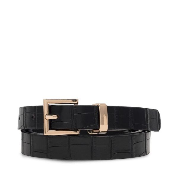 Pasek Damski Jenny Fairy. Czarne paski damskie Jenny Fairy, bez wzorów. Za 29.99 zł.