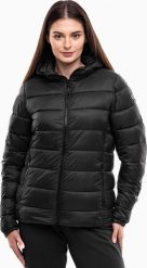 Kurtka damska Champion Hooded Polyfilled czarna 117568 KK001 XL. Czarne kurtki sportowe damskie Champion, xl, bez wzorów, bez ramiączek, bez kaptura. Za 357.62 zł.