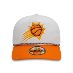 Czapka typu snapback New Era NBA Phoenix Suns. Białe czapki damskie New Era, bez wzorów. W wyprzedaży za 135.50 zł.