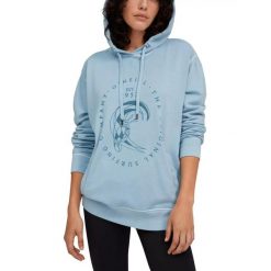 Bluza damska O'Neill Lw Beach Wash z kapturem. Niebieskie bluzy damskie O'Neill, l, bez wzorów, bez ramiączek, z kapturem. Za 299.00 zł.