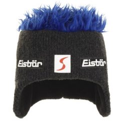 Czapka Eisbar Cocker MÜ SP. Niebieskie czapki damskie Eisbar, bez wzorów, sportowe. W wyprzedaży za 172.43 zł.