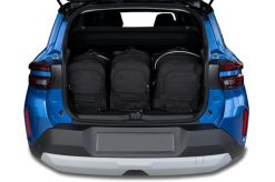 Torby Do Bagażnika Opel Frontera Hev 2024+ 3Szt Kjust. Czarne torby podróżne damskie KJUST, bez wzorów, z kauczuku. Za 1,111.00 zł.