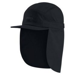 Czapka z daszkiem Odlo Performance Light Shade Cap Cap. Czarne czapki damskie ODLO, bez wzorów, sportowe. Za 219.99 zł.