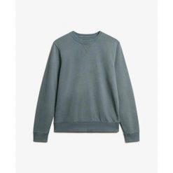 Bluza Superdry Classic Essential. Niebieskie bluzy męskie Superdry, m, bez wzorów, klasyczne, bez ramiączek, bez kaptura. Za 284.00 zł.