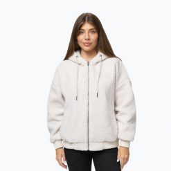 Bluza damska Pitbull Daisy Hooded Zip. Brązowe bluzy damskie PITBULL, l, bez wzorów, bez ramiączek, bez kaptura. Za 269.99 zł.