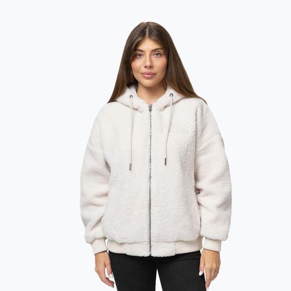 Bluza damska Pitbull Daisy Hooded Zip. Brązowe bluzy damskie PITBULL, l, bez wzorów, bez ramiączek, bez kaptura. Za 269.99 zł.