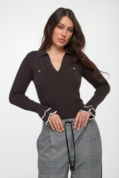 Body damskie TWINSET. Body Twinset Milano, bez wzorów. W wyprzedaży za 564.85 zł.