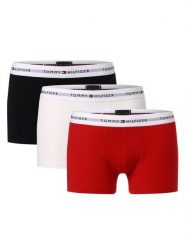 Tommy Hilfiger Obcisłe bokserki pakowane po 3 szt. Mężczyźni Bawełna niebieski|czerwony|biały|wielokolorowy, XXL. Białe bokserki męskie Tommy Hilfiger, bez wzorów, z bawełny. Za 179.95 zł.