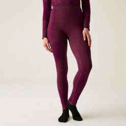 Bielizna termoaktywna damska legginsy In The Zone Dare 2b. Fioletowa legginsy damskie Dare 2B, bez wzorów. W wyprzedaży za 89.99 zł.