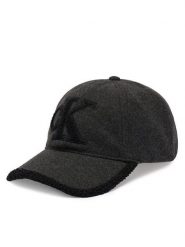 Calvin Klein Czapka z daszkiem LV04F5092G Czarny. Czarne czapki damskie Calvin Klein, bez wzorów, z syntetyku. Za 209.99 zł.