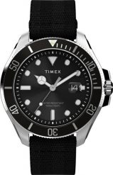 Zegarek męski Timex TW2W62600 czarny. Czarne zegarki męskie Timex, bez wzorów. Za 875.97 zł.