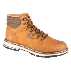 Trapery męskie, Corado - Jaxx. Brązowe buty zimowe męskie Skechers, na jesień, bez wzorów, bez obcasa, bez zapięcia. Za 349.99 zł.