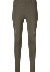 Damskie legginsy Endurance Lindysa. Zielone legginsy damskie Endurance, bez wzorów, z elastanu. Za 211.00 zł.