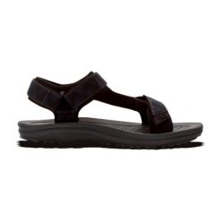 Sandały męskie Jack Wolfskin Wave Breaker. Niebieskie buty zimowe męskie Jack Wolfskin, bez wzorów, bez obcasa, bez zapięcia. Za 219.99 zł.