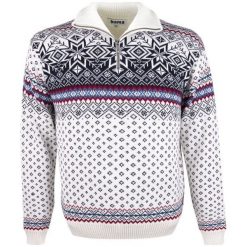 Kama Sweter Merino 471 XL biały. Białe swetry męskie Kama, m, bez wzorów, z dzianiny, sportowe, bez kołnierzyka, bez ramiączek. W wyprzedaży za 489.00 zł.