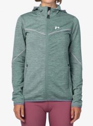 Bluza damska z kapturem Hannah Dagnys Hoody. Zielone bluzy damskie Hannah, na zimę, l, bez wzorów, z elastanu, bez ramiączek, z kapturem. Za 213.39 zł.
