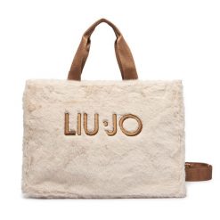 Torebka Liu Jo. Brązowe shopperki damskie Liu Jo, bez wzorów, bez dodatków. Za 469.99 zł.