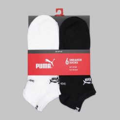 Puma Skarpety Elements Sneaker 6-Pack 93899904. Białe skarpetki damskie Puma, bez wzorów. Za 79.99 zł.