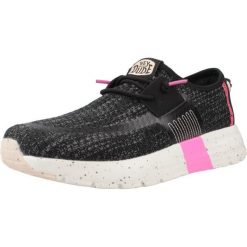 Tenisówki Hey Dude Model Sirocco Kolor Czarny. Czarne trampki i tenisówki damskie Hey dude, bez wzorów, z materiału, bez zapięcia. Za 229.00 zł.