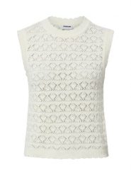 Noisy May Sweter NMLaika Kobiety biały, M. Białe swetry nierozpinane damskie Noisy May, m, bez wzorów, z dzianiny, bez kołnierzyka, bez ramiączek. Za 89.95 zł.