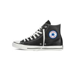Trampki Converse Chuck Taylor HI Leather, Dla obu płci. Białe trampki i tenisówki damskie Converse, bez wzorów, ze skóry, bez zapięcia. Za 352.99 zł.
