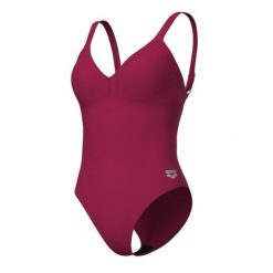 Strój kąpielowy damski jednoczęściowy plażowy na basen Arena Bodylift Lara. Brązowe stroje kąpielowe damskie ARENA, bez wzorów. Za 249.99 zł.