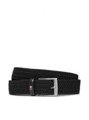 Tommy Hilfiger Pasek Męski New Adan Belt 3.5Cm AM0AM02801 Czarny. Czarne paski męskie Tommy Hilfiger, ze skóry. Za 169.99 zł.