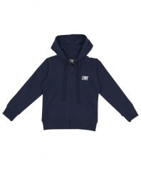 Bluza miękka z bawełna z kaptur na co dzień. Fioletowe bluzy damskie LEONE 1947 APPAREL, bez wzorów, z bawełny, bez ramiączek, bez kaptura. Za 63.11 zł.