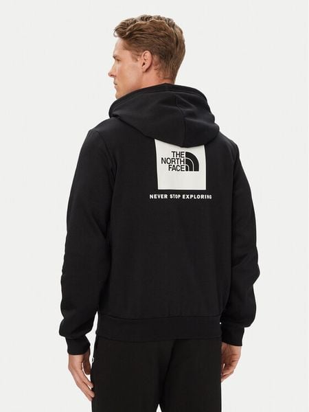 The North Face Bluza Evolution Box Nse NF0A8CWP Czarny Regular Fit. Czarne bluzy męskie The North Face, l, bez wzorów, z syntetyku, bez ramiączek, bez kaptura. Za 329.99 zł.