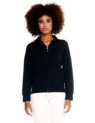 Damska bluza Leone Basic z zamkiem błyskawicznym na całej długości. Czerwone bluzy damskie LEONE 1947 APPAREL, na zimę, l, bez wzorów, z bawełny, sportowe, bez ramiączek, z kapturem. Za 105.21 zł.