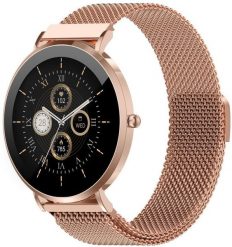Denver Design-Smartwatch SWC-394RG rose-gold. Czerwone zegarki smartwatch Denver, bez wzorów. Za 200.01 zł.