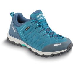 Buty trekkingowe damskie MEINDL Mondello Lady GTX. Niebieskie obuwie trekkingowe damskie MEINDL, bez zapięcia. Za 999.00 zł.