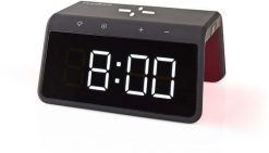 Radio Nedis Budzik Nedis WCACQ30BK 5–15 W 2x alarm podświetlenie Czarny. Czarne radia Nedis. Za 97.11 zł.