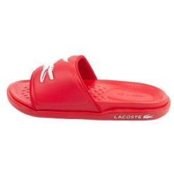 Klapki Lacoste Croco Dualiste 2017K 743CMA002017K czerwone. Czerwone klapki męskie bez wzorów, z syntetyku, bez zapięcia. Za 362.10 zł.