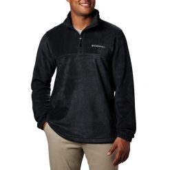 Bluza sportowa męska Columbia Steens. Czarne bluzy sportowe męskie Columbia, m, bez wzorów, bez kaptura, trekkingowe. Za 139.99 zł.