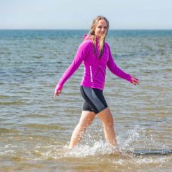Damski bluza sporty wodne Watrflag Ipanema różowy. Czerwone bluzy damskie WATRFLAG, xs, bez wzorów, z materiału, sportowe, bez ramiączek, z kapturem. Za 339.00 zł.