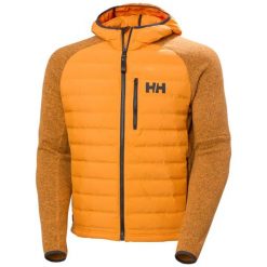 Kurtka z kapturem Helly Hansen Skagen. Brązowe kurtki męskie Helly Hansen, l, bez wzorów, z materiału, klasyczne, z kapturem. Za 823.50 zł.