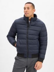 S4 Jackets kurtka pikowana - Vincent Mężczyźni niebieski, M. Niebieskie kurtki męskie S4 Jackets, m, bez wzorów, z syntetyku, bez kaptura. Za 329.95 zł.
