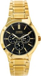Zegarek Casio ZEGAREK MĘSKI CASIO MTP-V300G 1A (zd091b). Zegarki męskie Casio, bez wzorów. Za 305.99 zł.