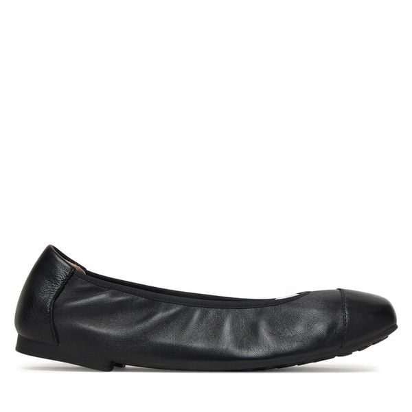 Baleriny Caprice. Czarne balerinki damskie Caprice, bez wzorów, bez obcasa, bez zapięcia. Za 231.99 zł.