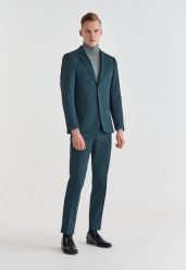 PAKO LORENTE – Spodnie męskie garniturowe P21SP-6G-058-Z. Eleganckie spodnie męskie Pako Lorente, na lato, m, bez wzorów. Za 119.99 zł.