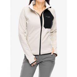 Bluza polarowa damska Columbia Triple Canyon Grid Fleece Full Zip. Brązowe bluzy damskie Columbia, m, bez wzorów, z polaru, sportowe, bez ramiączek, bez kaptura. Za 319.99 zł.